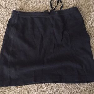Express cotton stretchy mini skirt